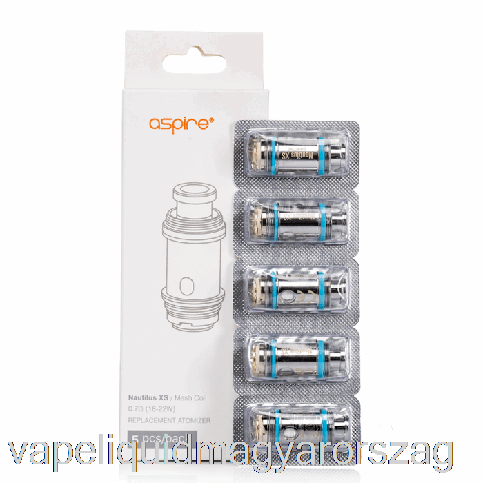 Aspire Nautilus Xs Cseretekercsek 0,7 Ohm Nautilus Xs Tekercsek Vape Folyadék